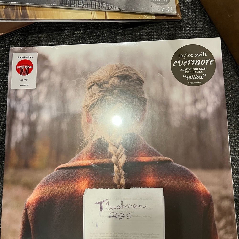 Taylor Swift Evermore Vinyl Record